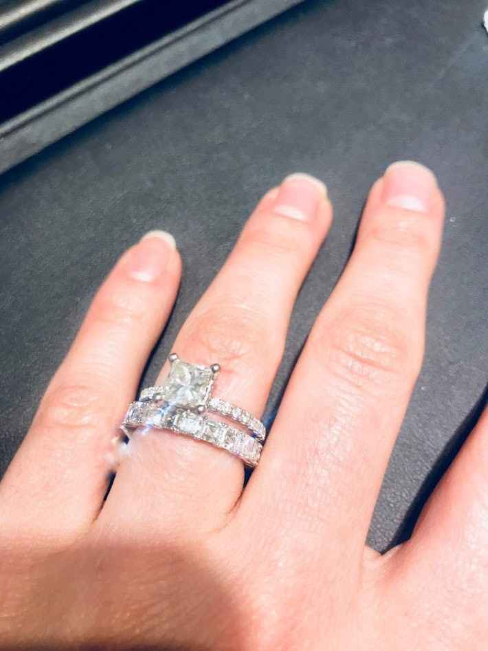 asscher eternity band