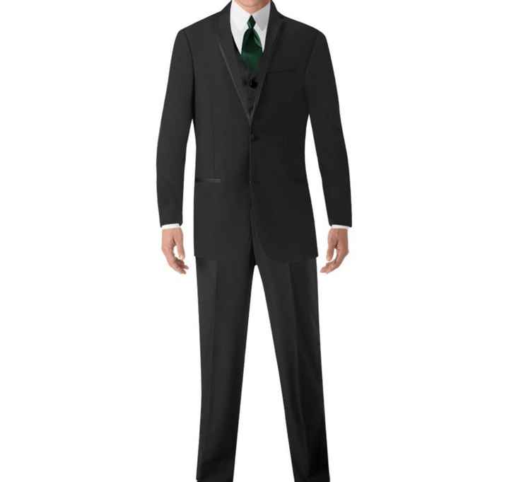 Is it still formal if the groom wears a tie? - 1