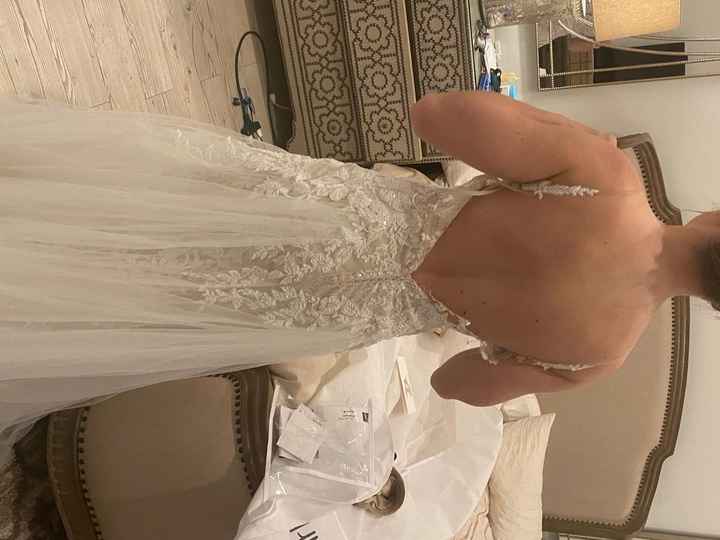 Help my wedding dress is too small 3
