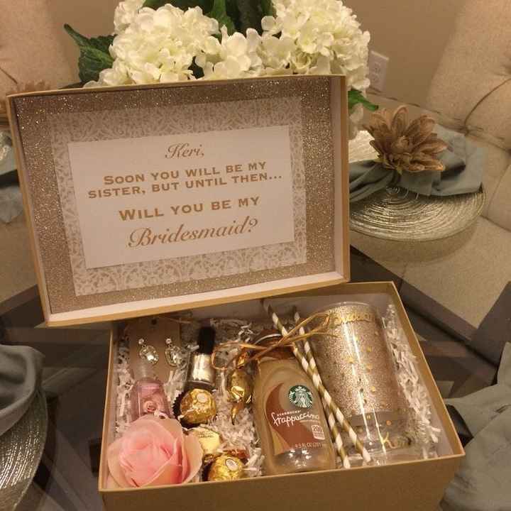 Bridesmaid boxes