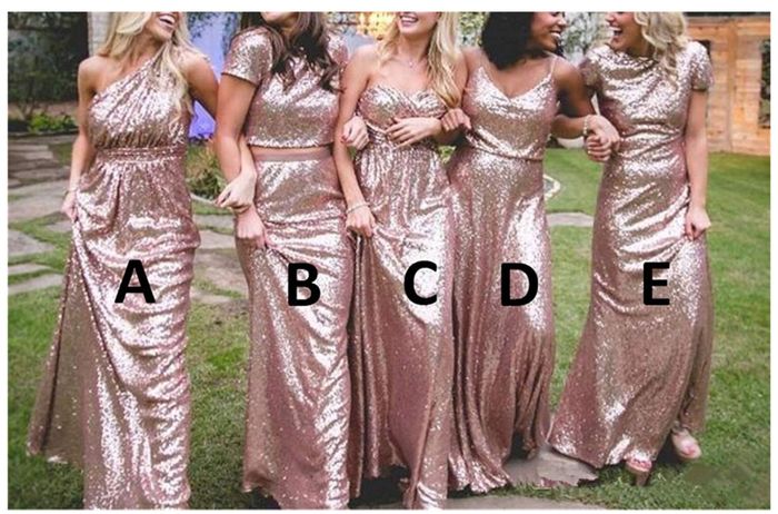 Sequin Bridesmaids Dress Help!! 1