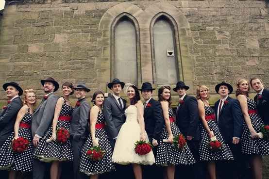 50's style on sale wedding