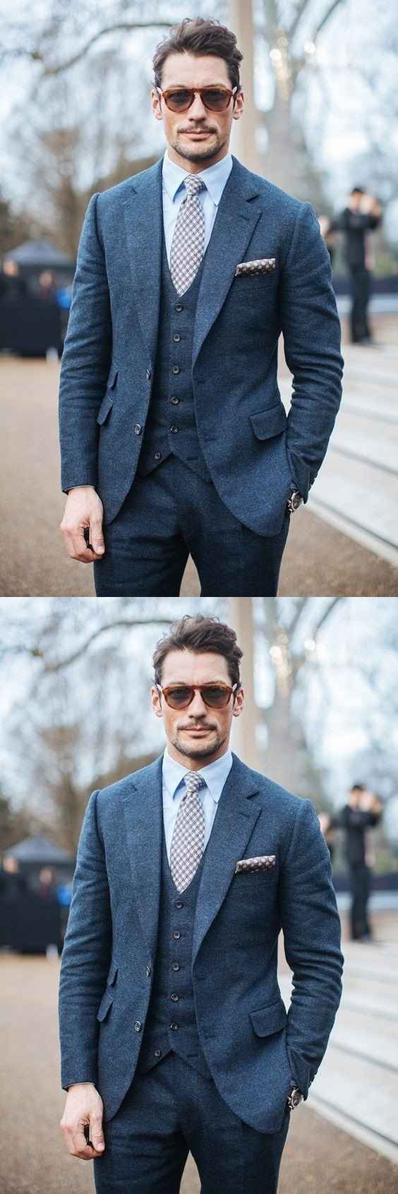tweed suit