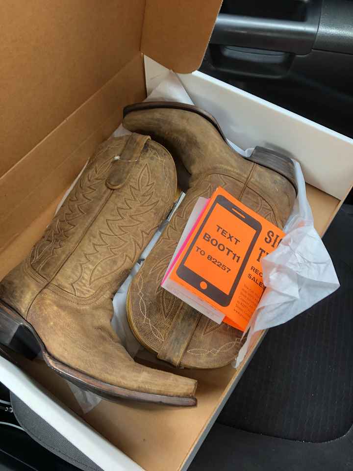 Wedding Boots! - 1