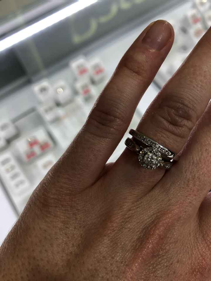 Let me see your wedding bands - 1