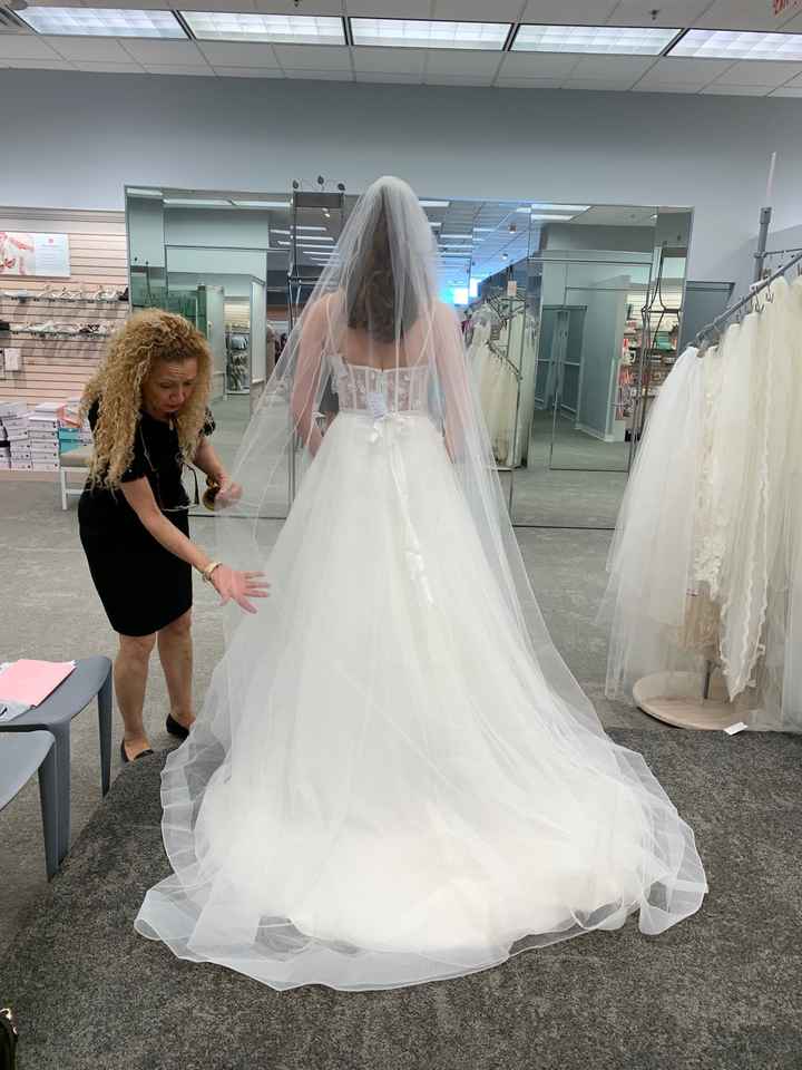 2 questions! Veils and bridesmaids - 1