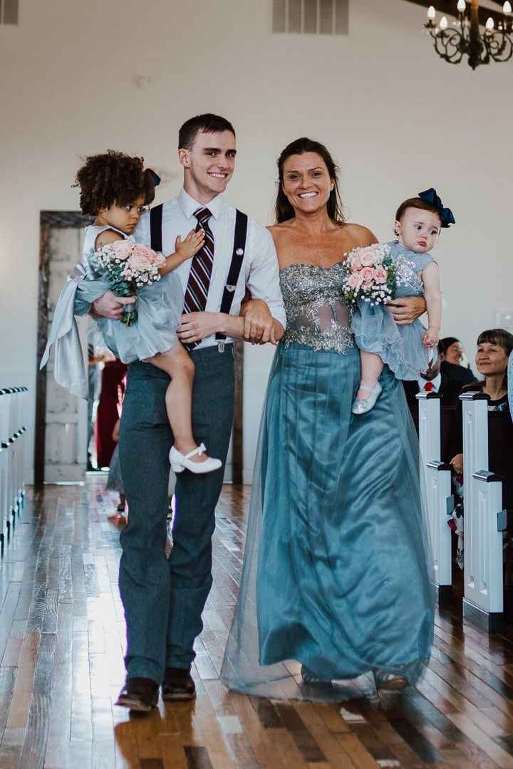 two of the flower girls