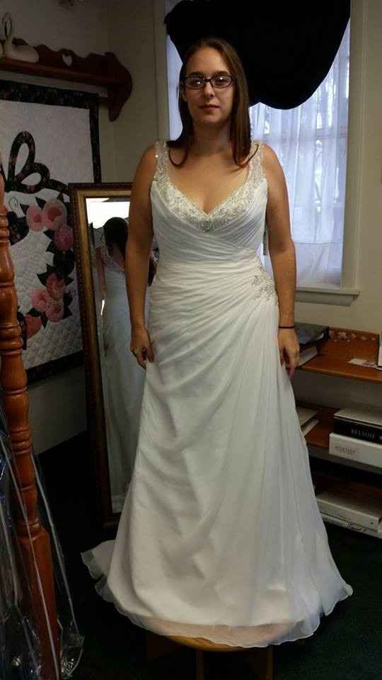 My dress came in! but it doesn't fit....