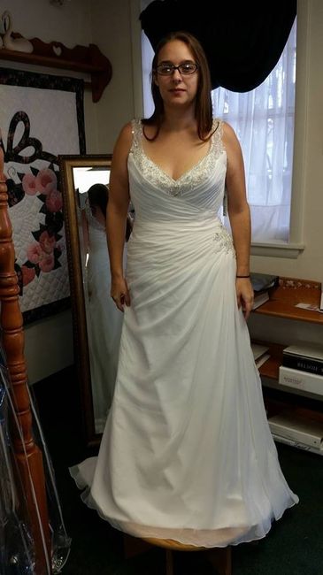 My dress came in! but it doesn't fit....