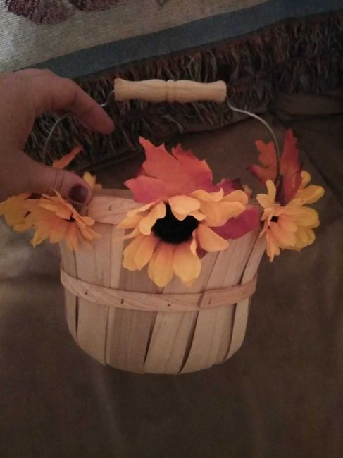 Flower girl basket