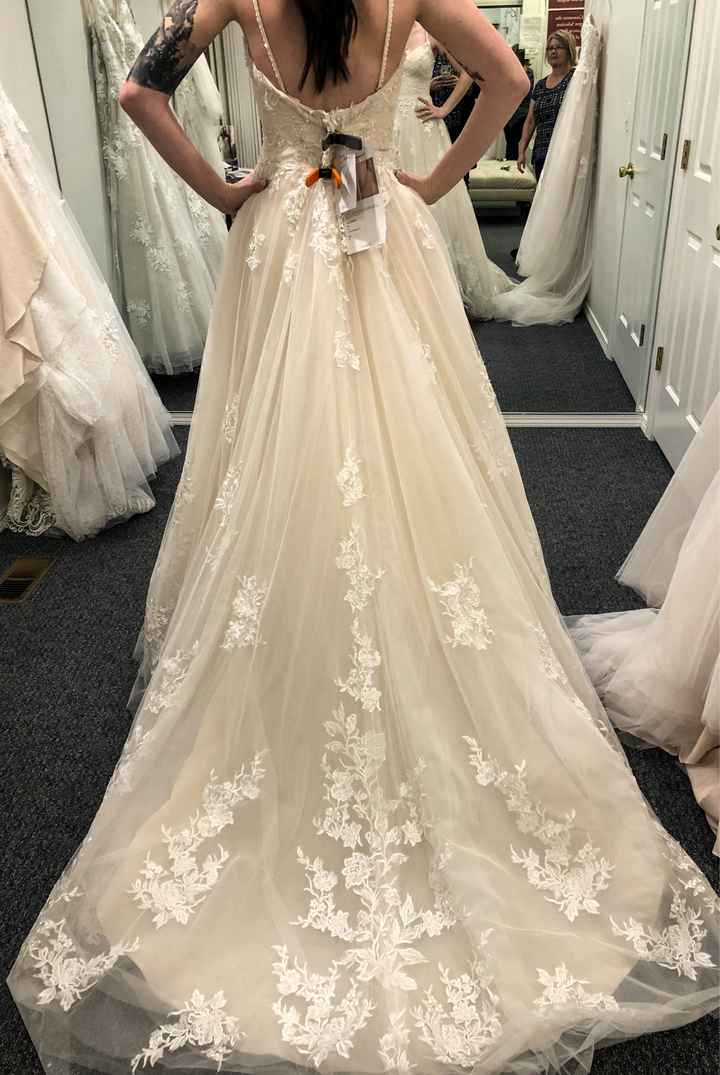Said yes to the dress! - 1