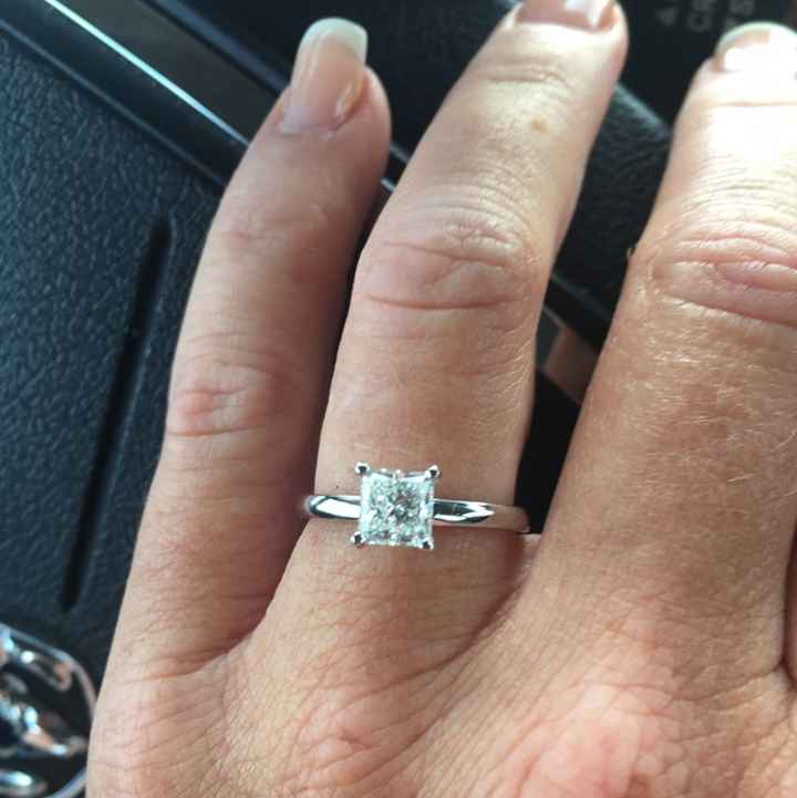 SHOW OFF YOUR RINGS LADIES!! I wanna see that bling!!!