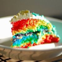 a multi-colored/rainbow theme?