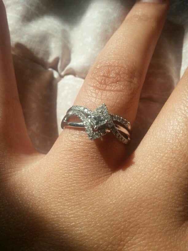 Engagement ring/wedding ring