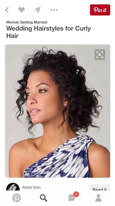 Calling all naturally curly brides...hair help!