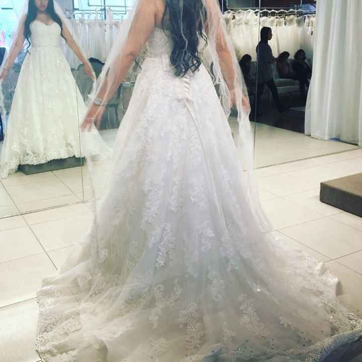 Officially said yes to the dress last night! Post your dress pics!