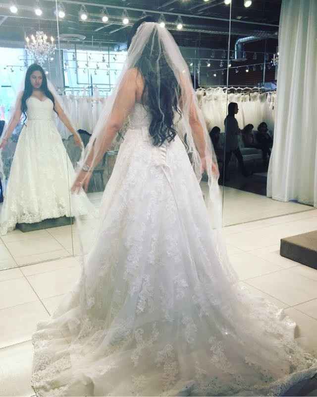 Dresses before vs after accessories? Pics please!