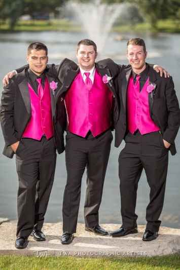 The groom and his best men 