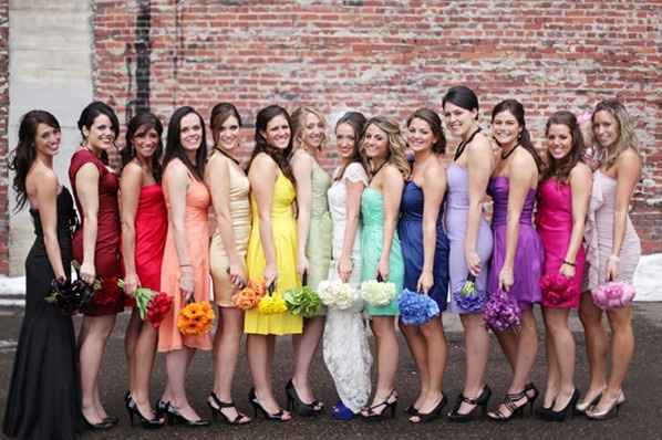 Wedding theme...rainbow???