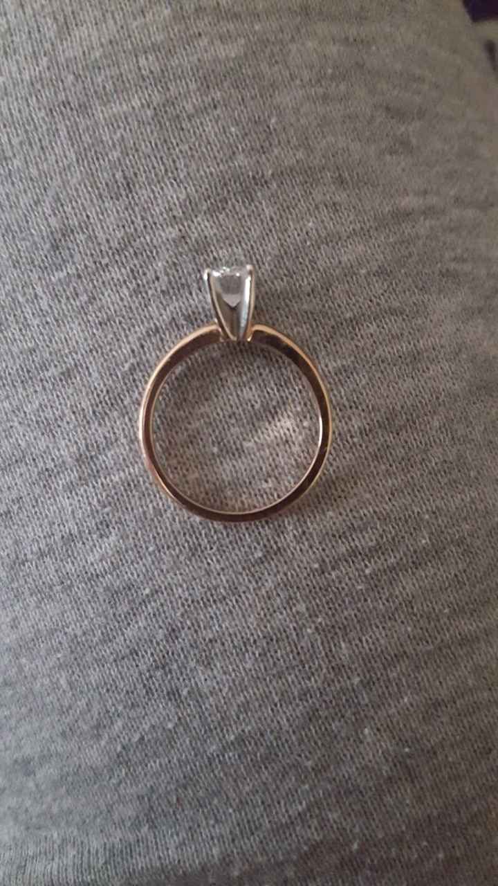  Ring help - Am i being too picky or should we get this redone? - 2