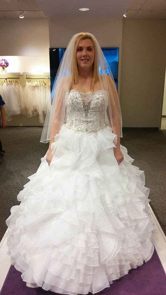 front of dress
