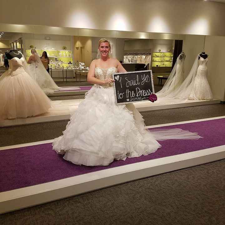 When I said Yes! (it is two dresses, one on top of another so its looks funny lol)