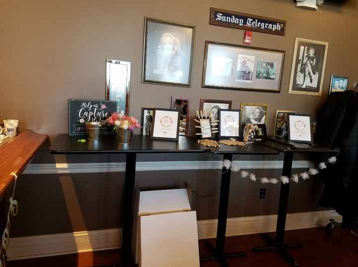 Guest book table 