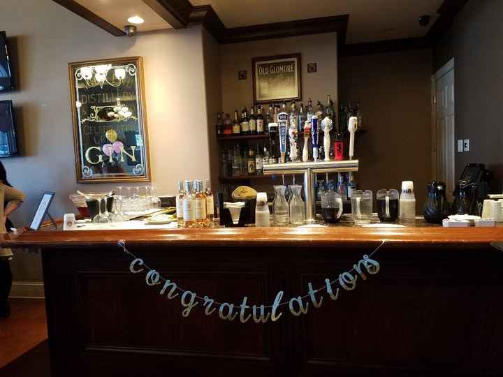 Bar area