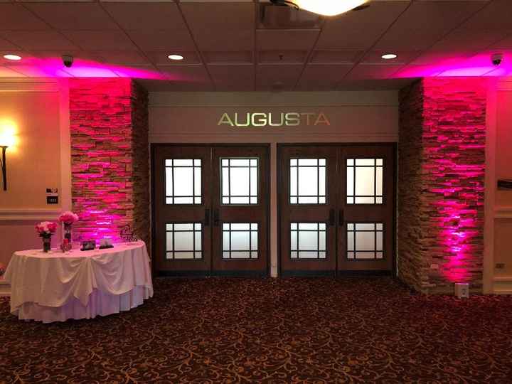 The entrance 