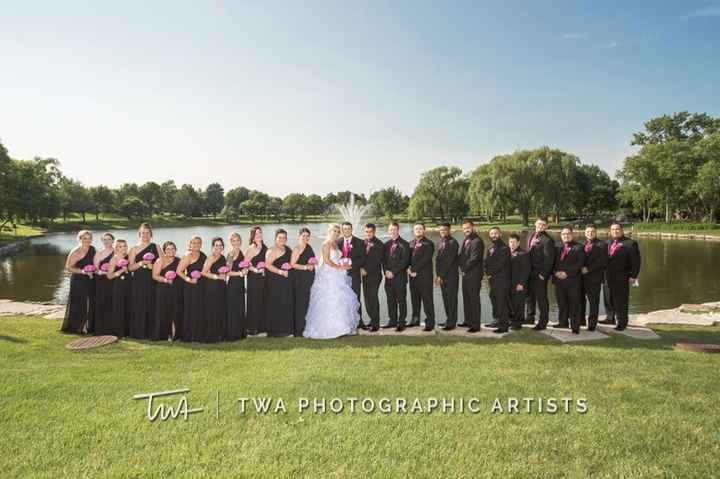 Our whole bridal party