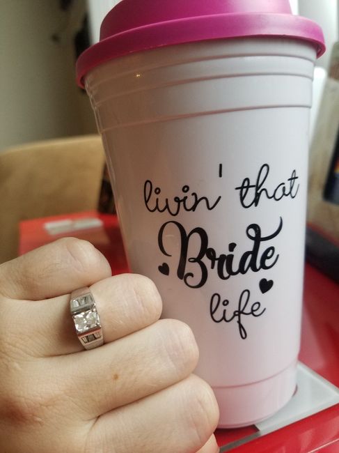 My ring now (i love more lol cause its a family heirloom) 