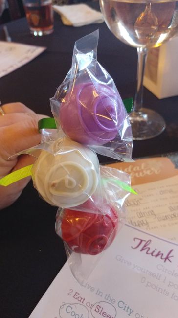 Cake pops that look like flowers