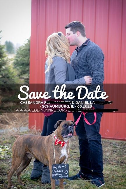 Save the dates - picture or no picture? 5