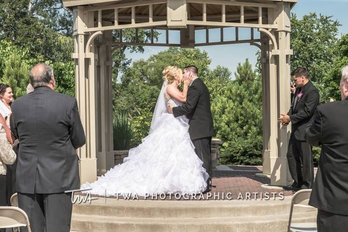 The kiss that sealed the deal 