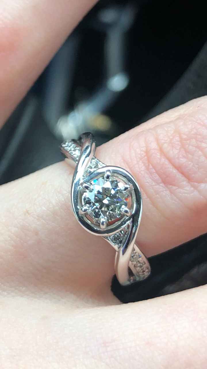 Did you pick your ring or were you completely surprised? - 1