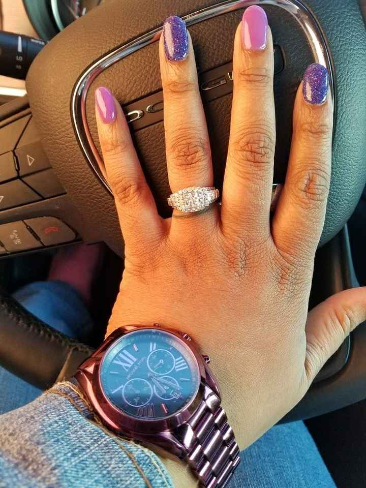 Let's see your engagement rings