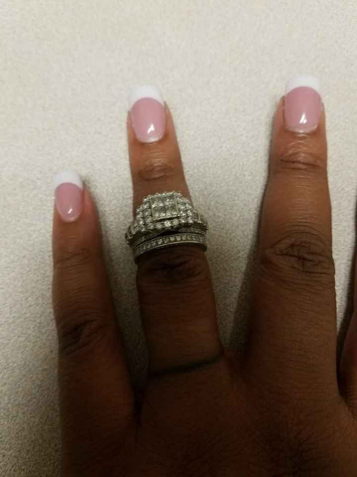 Post your wedding rings, woot!