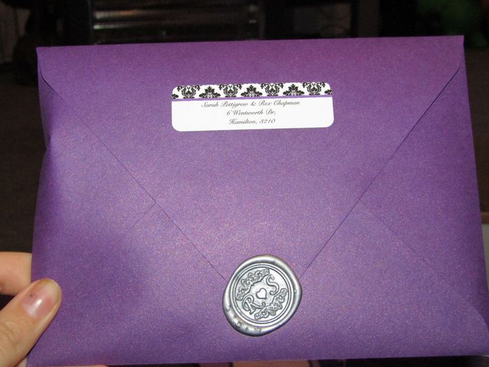 And so it begins.. Family RSVP's, let's share the suffering