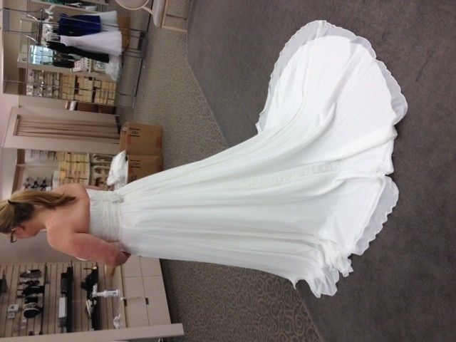[UPDATE- in comments] Getting married in 2 weeks...and said yes to the dress, again!