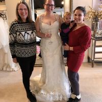 I said yes to the dress and almost fainted cause I was so excited!