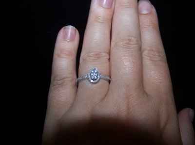 He reproposed with a ring