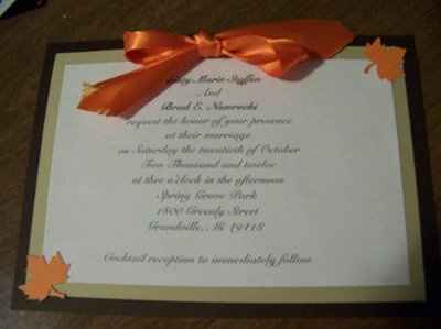 DIY invite example