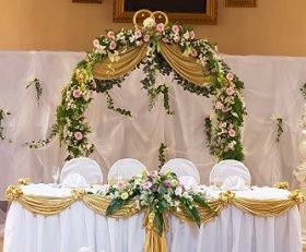 Head & Wedding Party table setting - 8