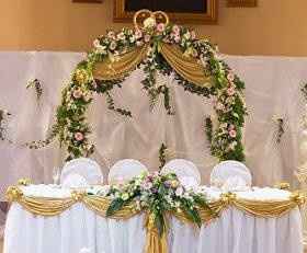 Head & Wedding Party table setting - 8