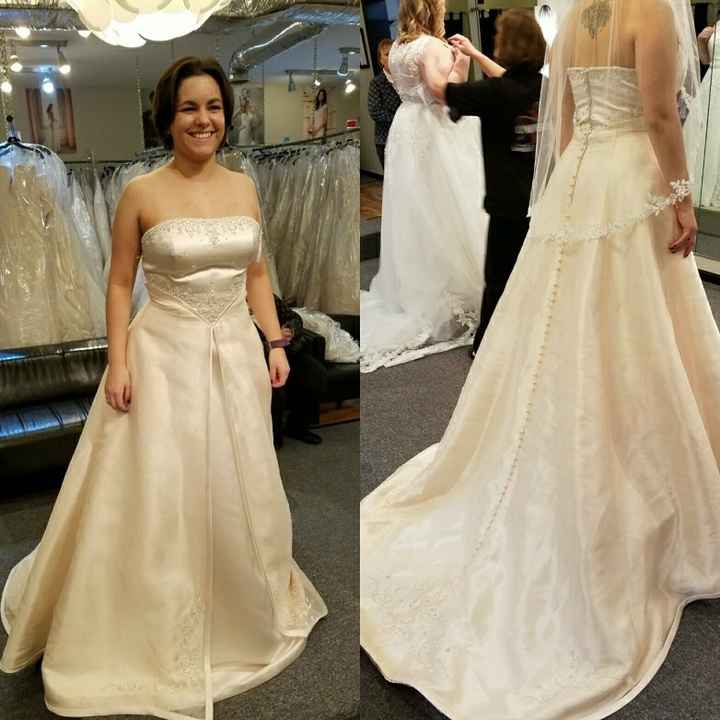 I said yes to my dress! Now I want to see yours!!