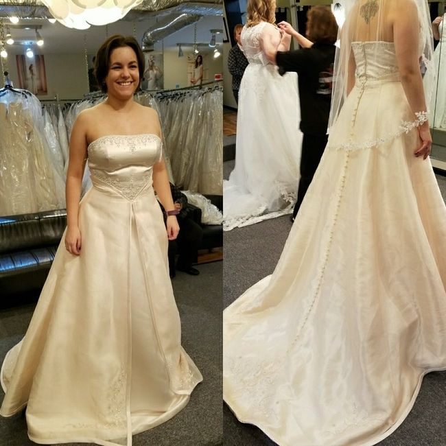 I said yes to my dress! Now I want to see yours!!