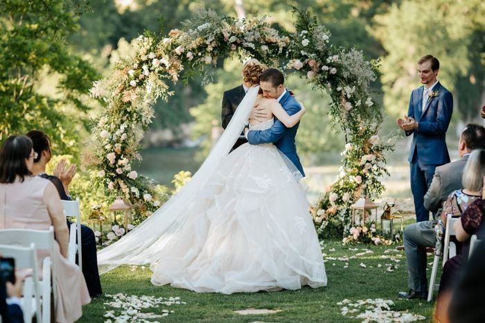 My husband and i got married a few months ago and got our wedding photos back! i thought i would sha