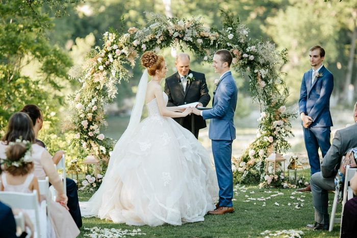 My husband and i got married a few months ago and got our wedding photos back! i thought i would sha