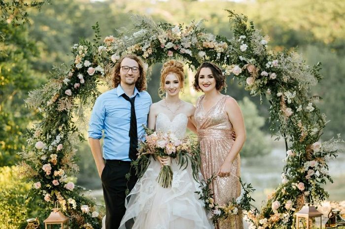 My husband and i got married a few months ago and got our wedding photos back! i thought i would sha