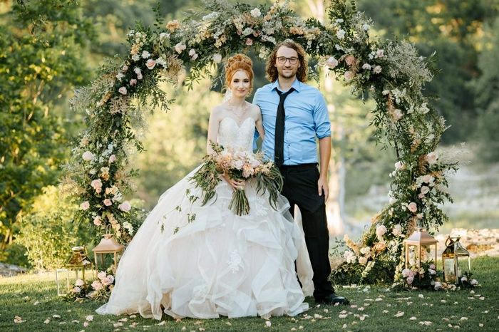 My husband and i got married a few months ago and got our wedding photos back! i thought i would sha